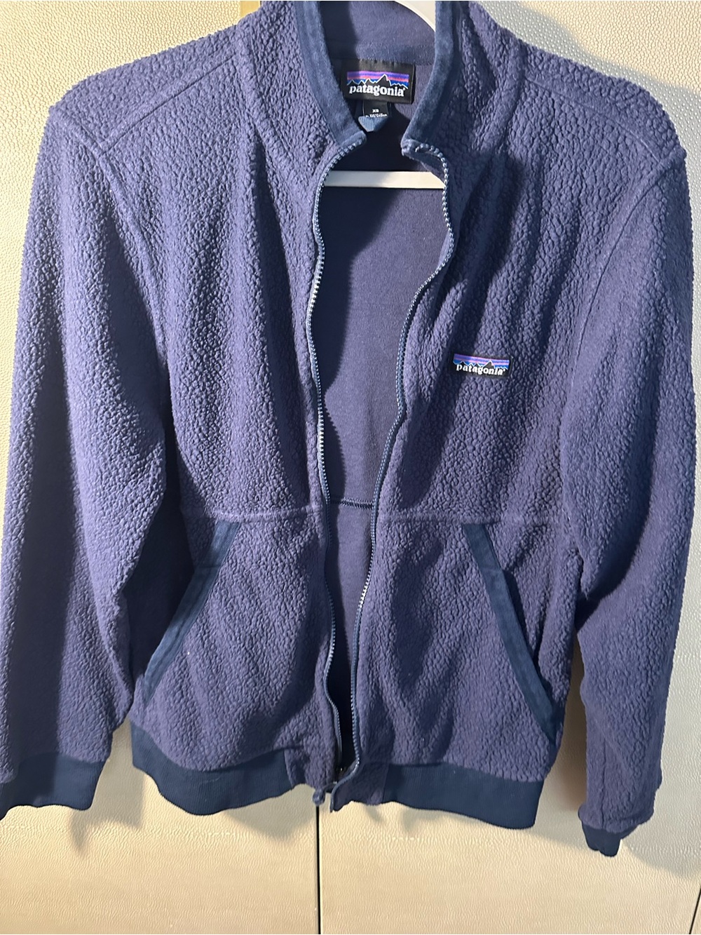 Patagonia Men's Purple Full-Zip Fleece Jacket